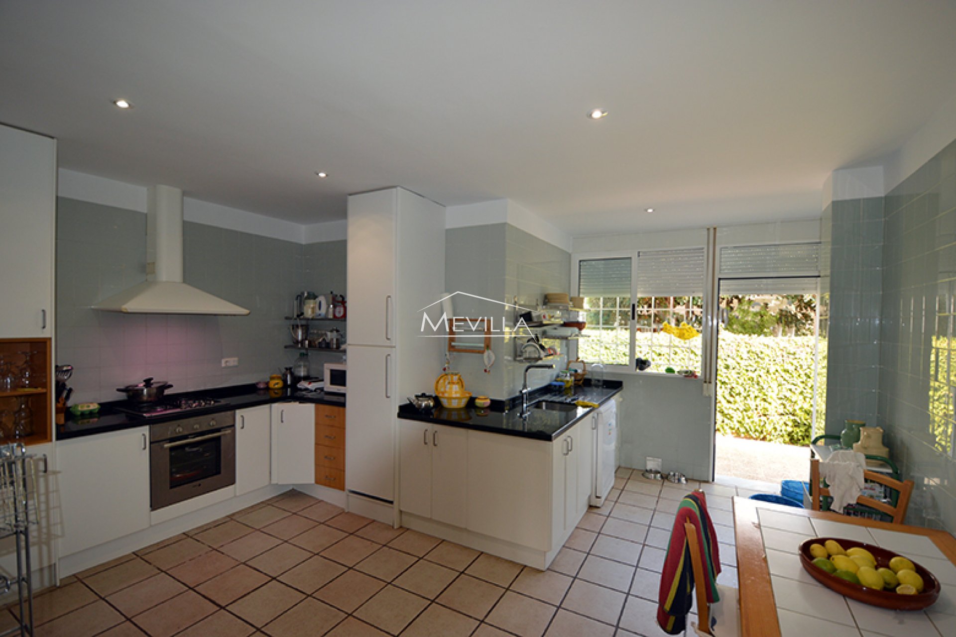 A separate kitchen 