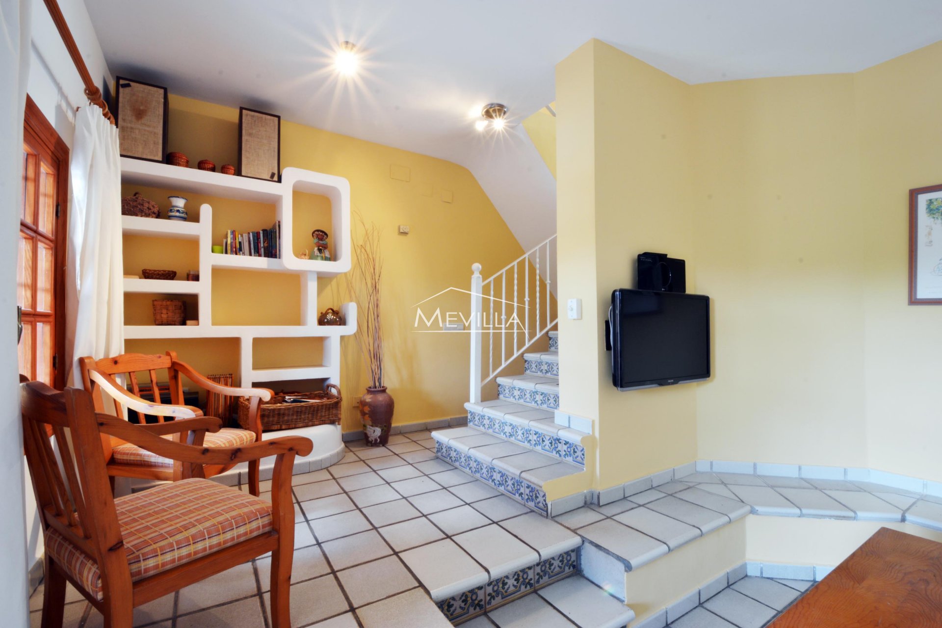 Eingang in der zweiten Etage