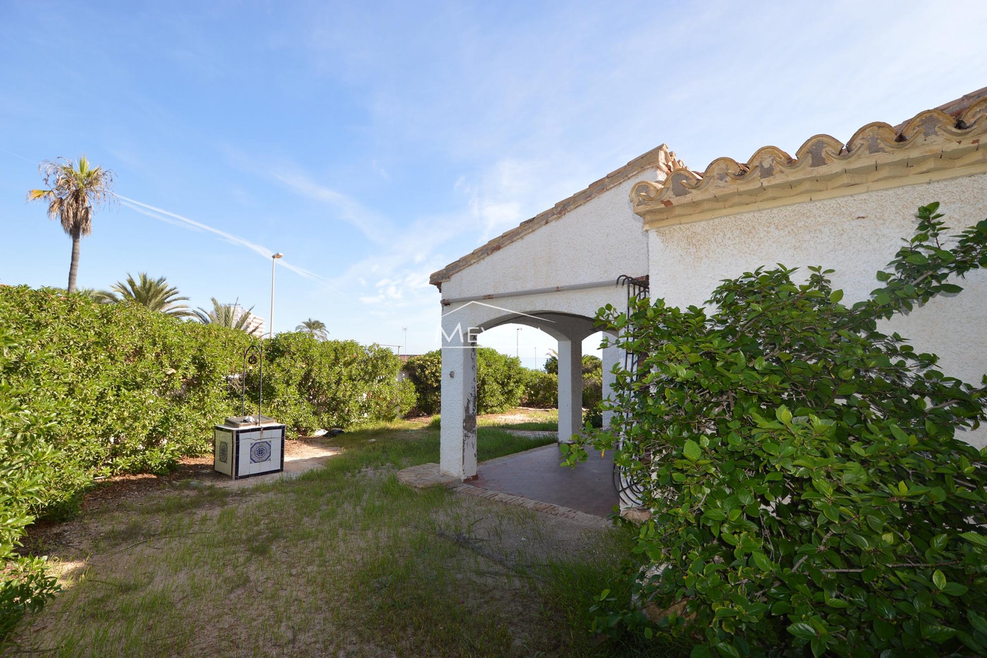 El jardín trasero
