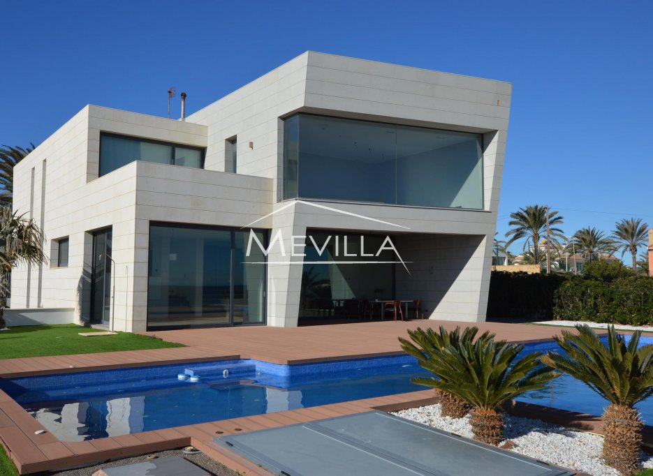 La vista desde la villa.