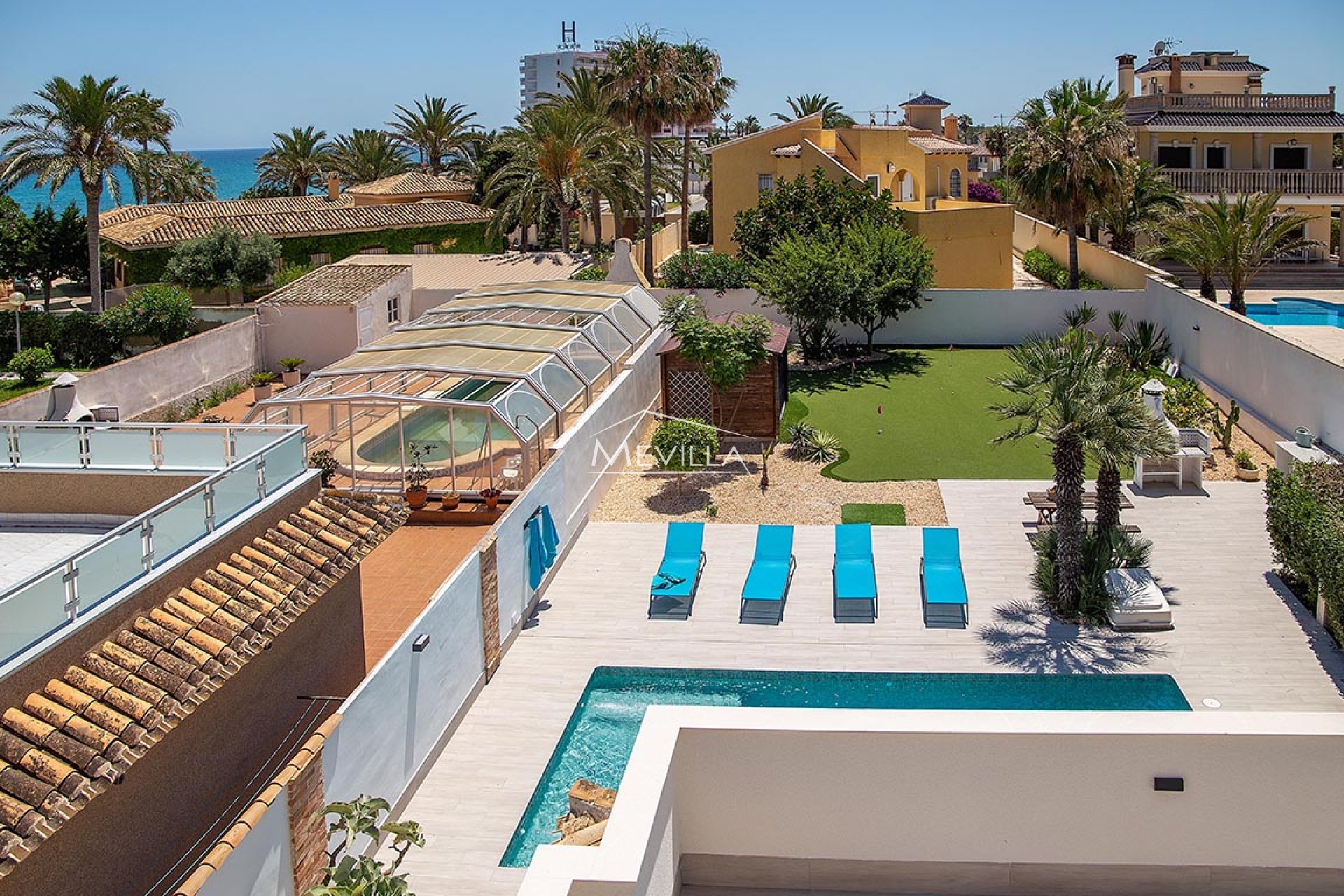 Las vistas desde la terraza