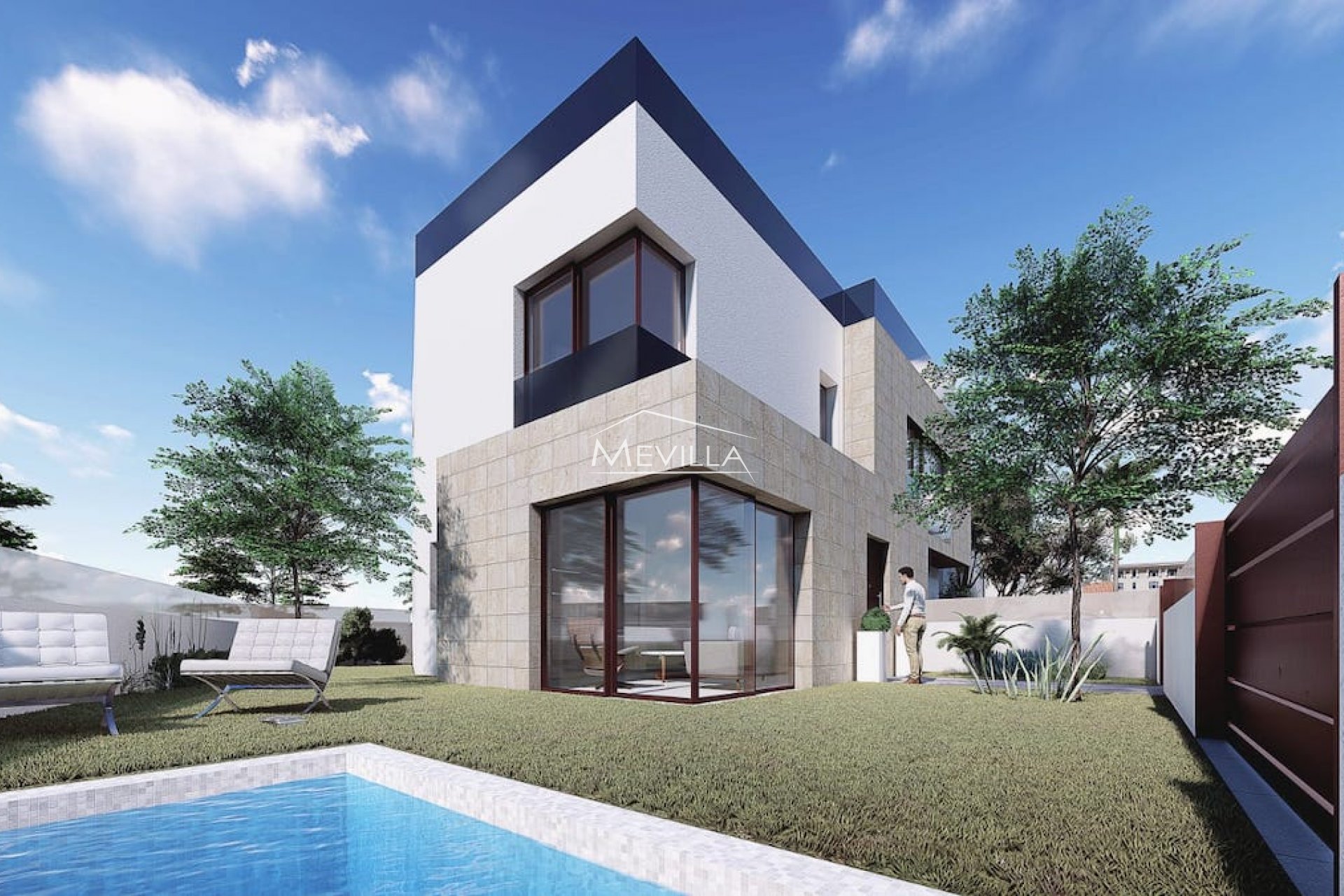 Obra nueva - Chalet / Villa - Pilar de la Horadada