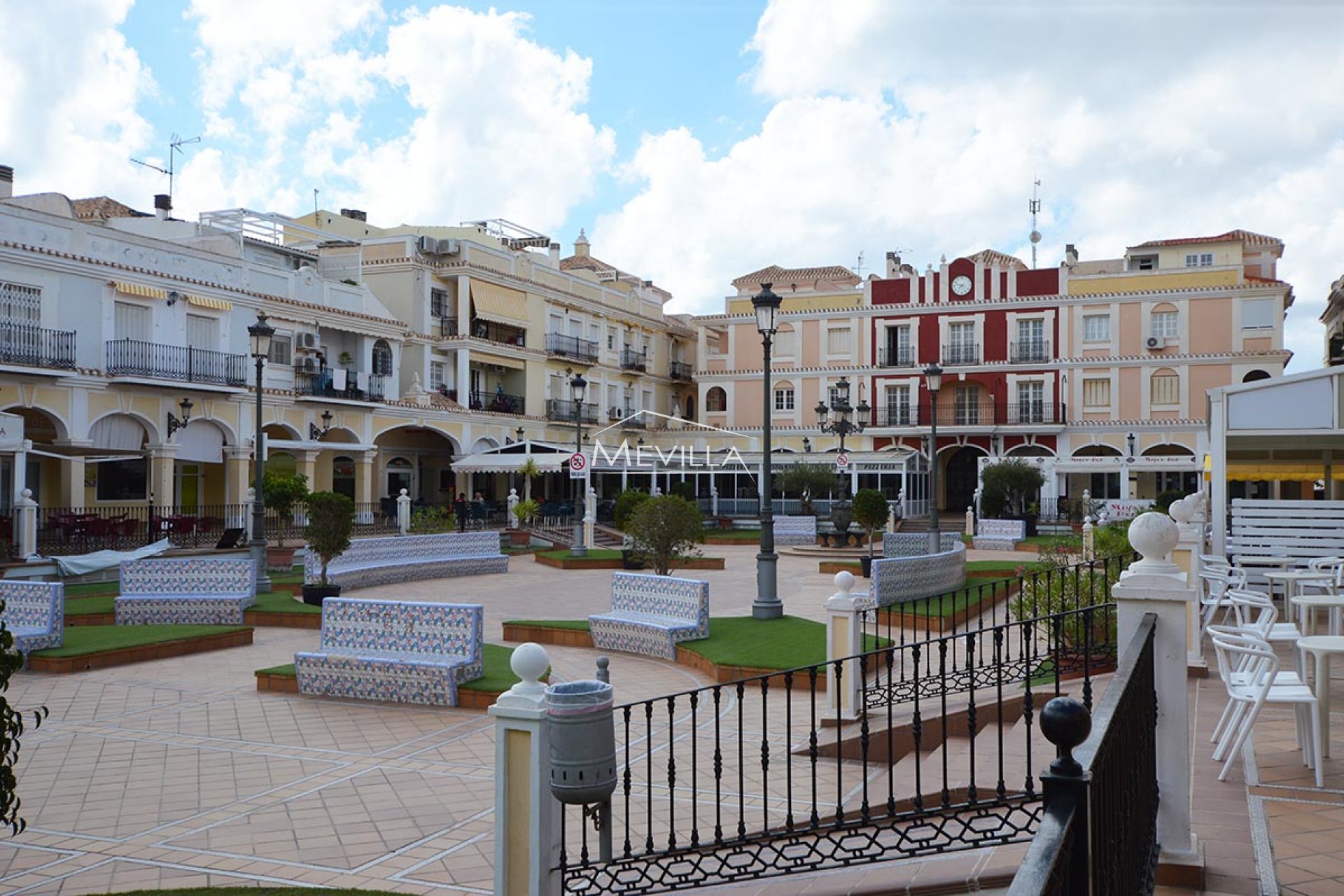 The area