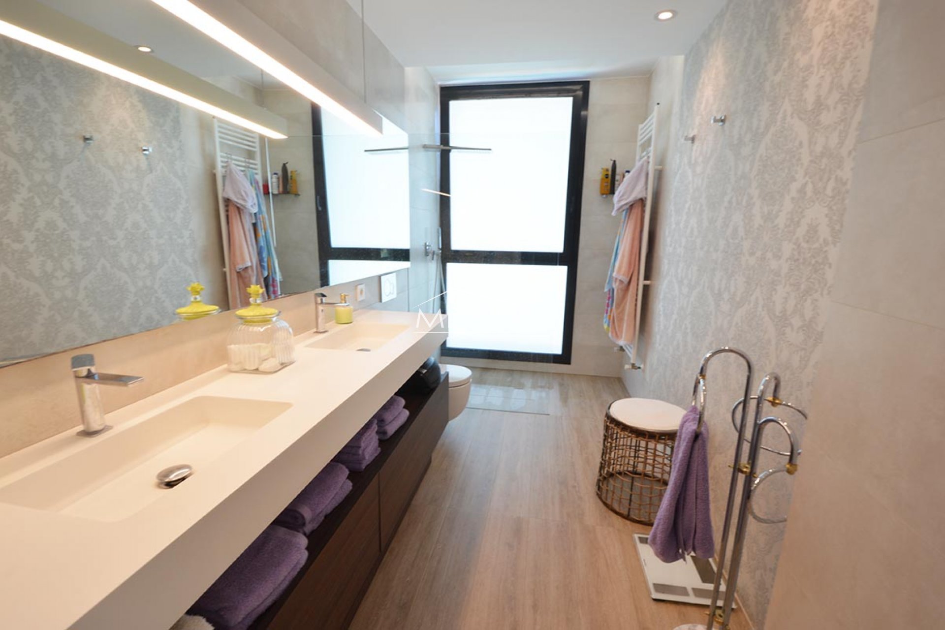 The bathroom