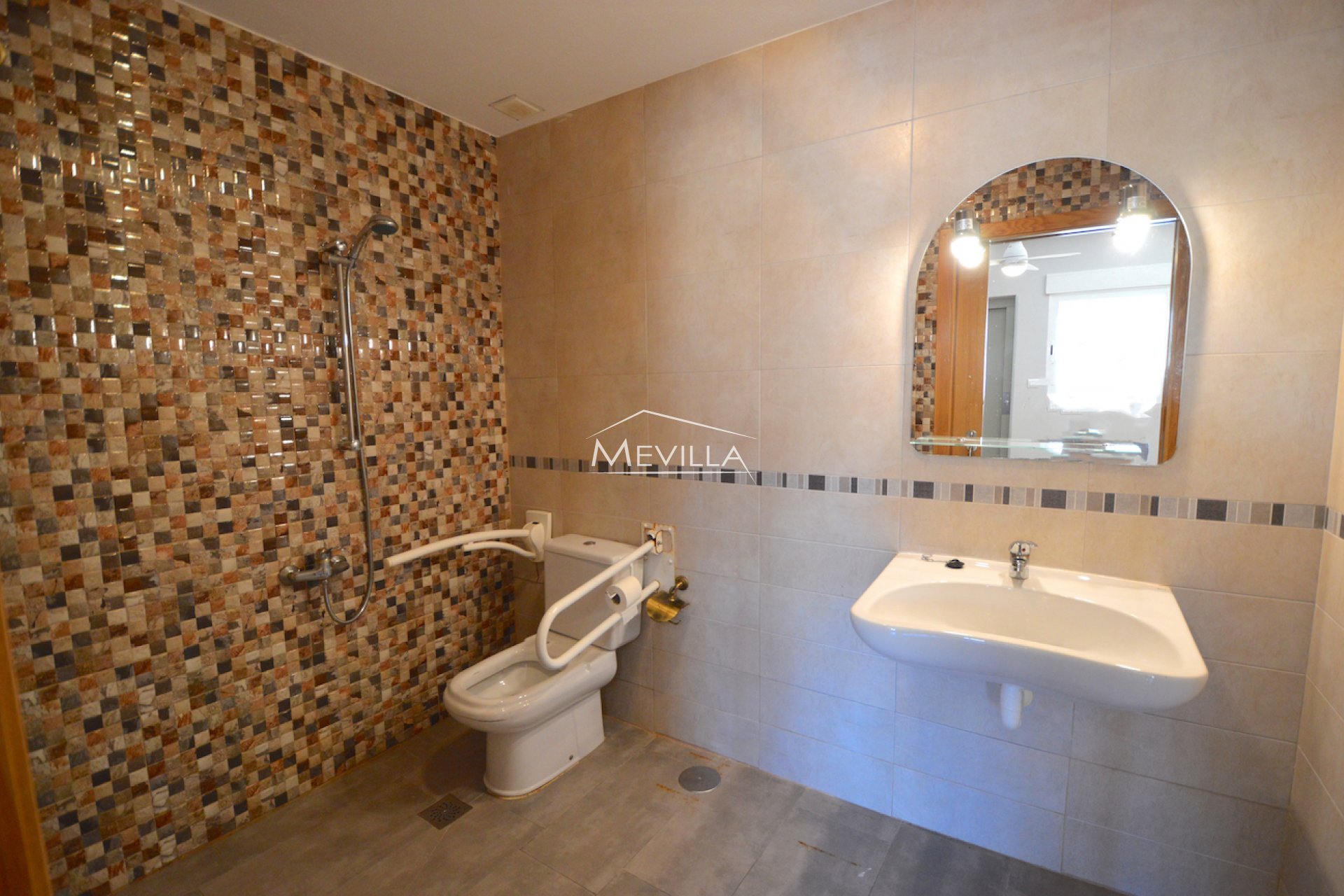 The bathroom