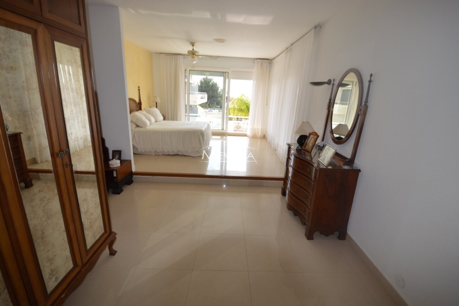 The bedroom 
