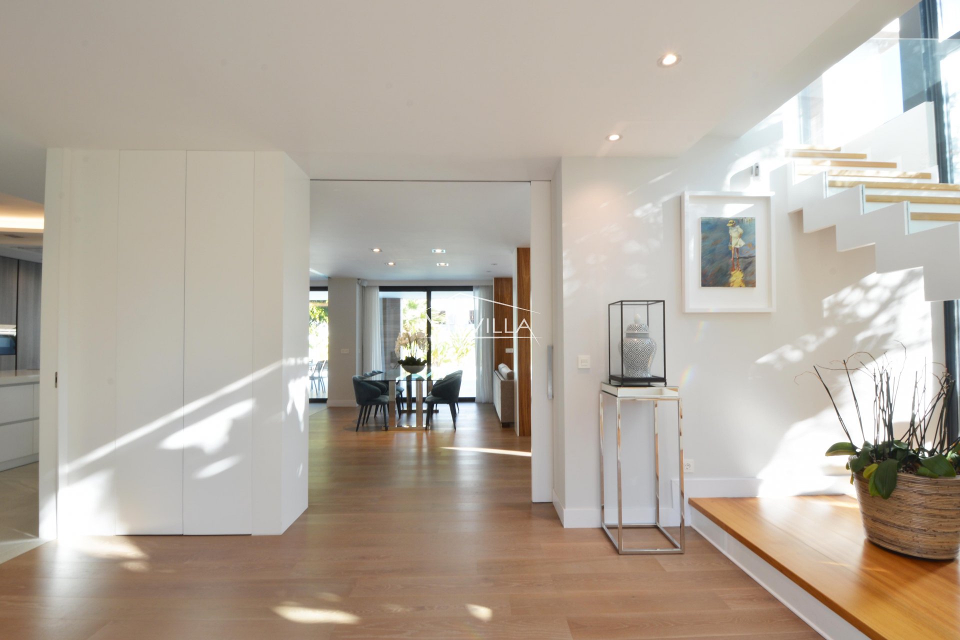 The hall