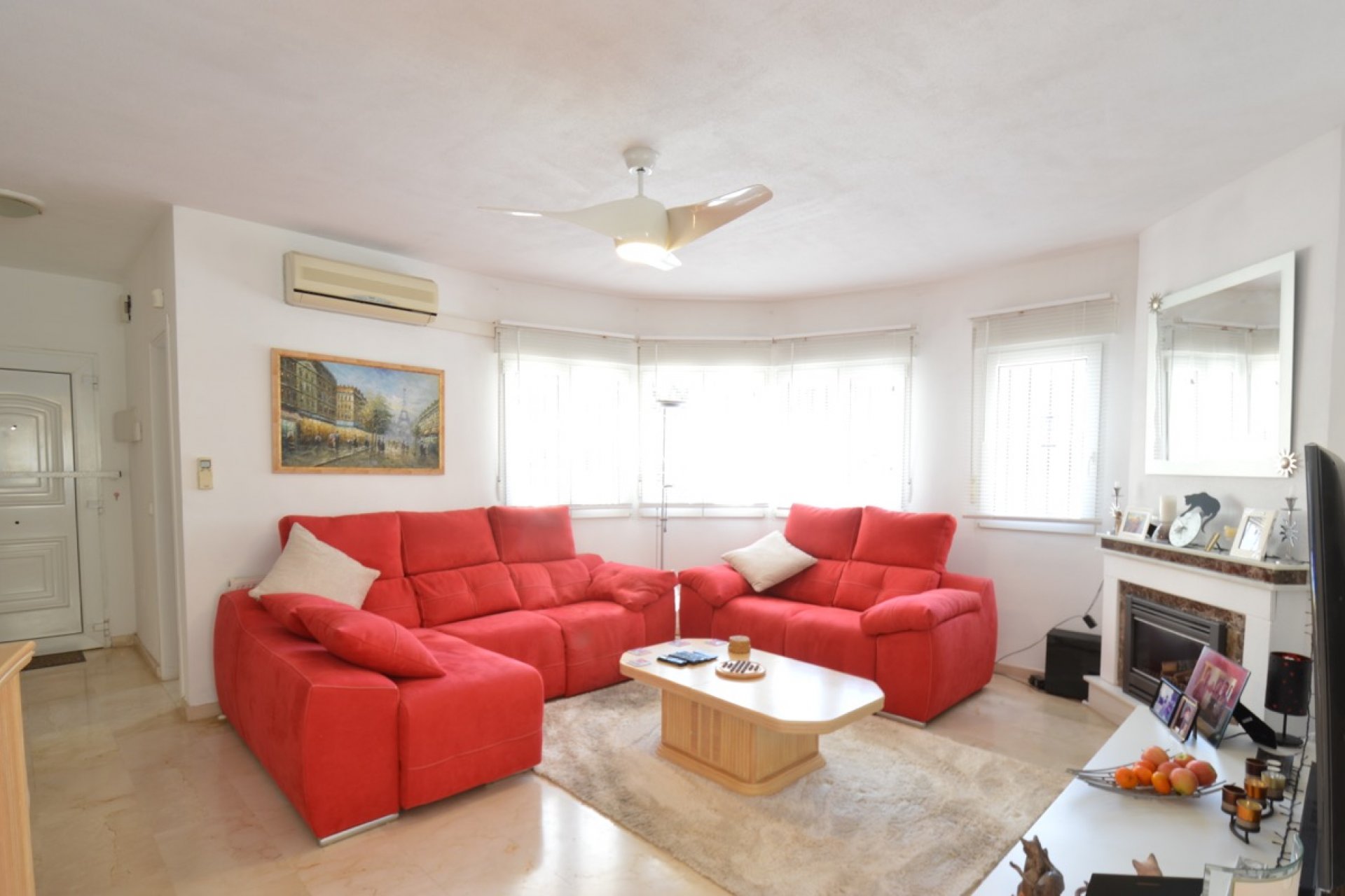 The living room