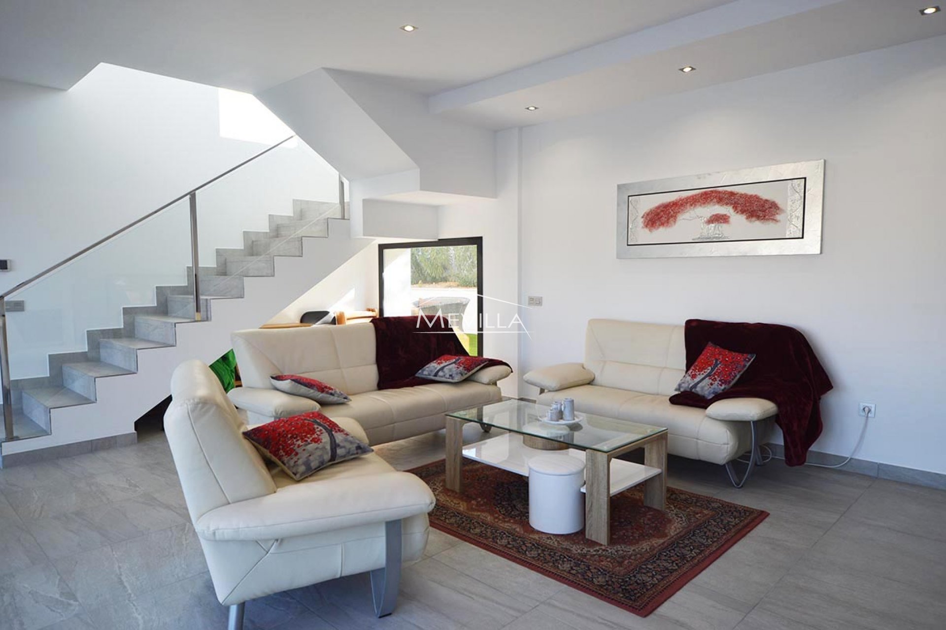 The living room