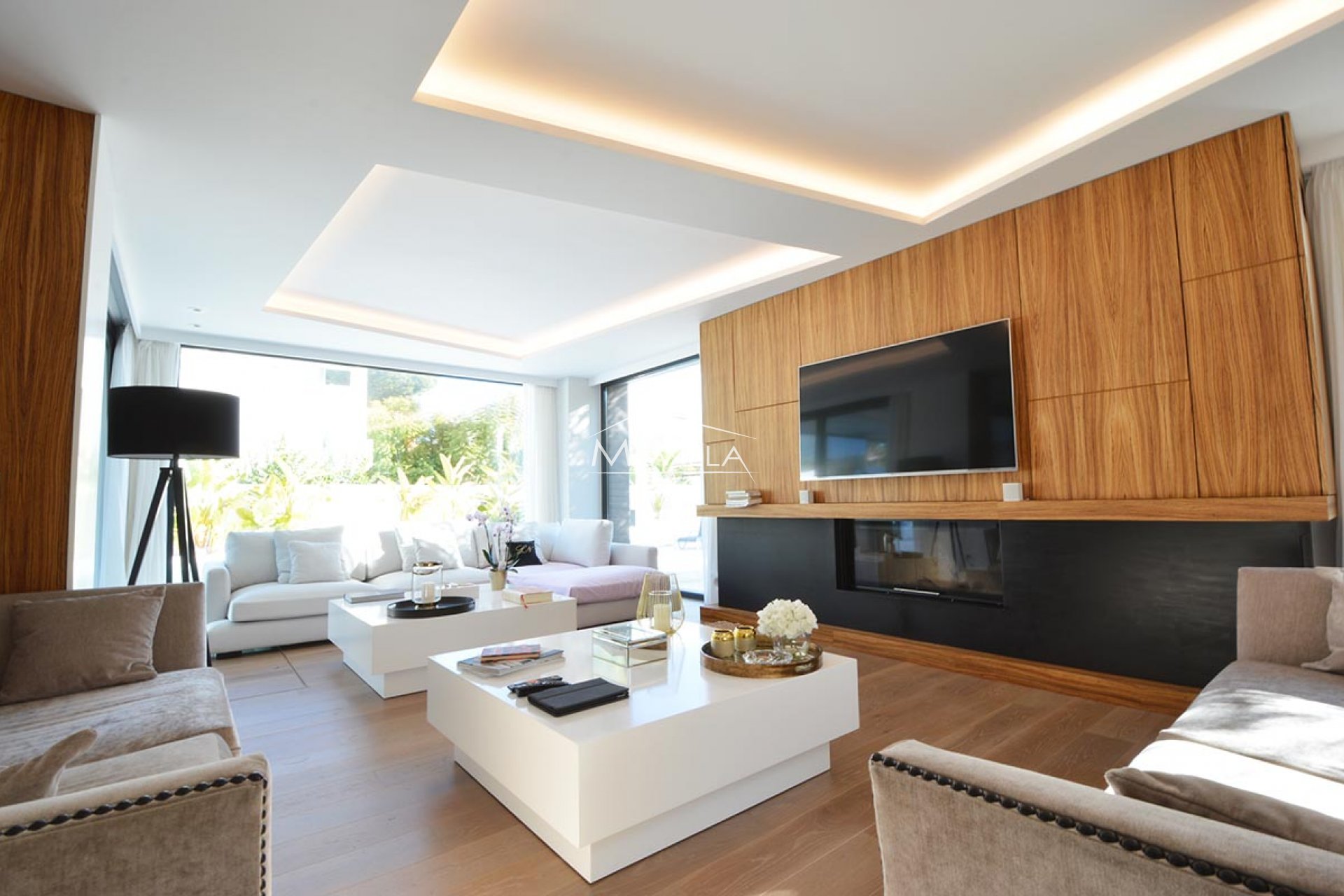 The living room