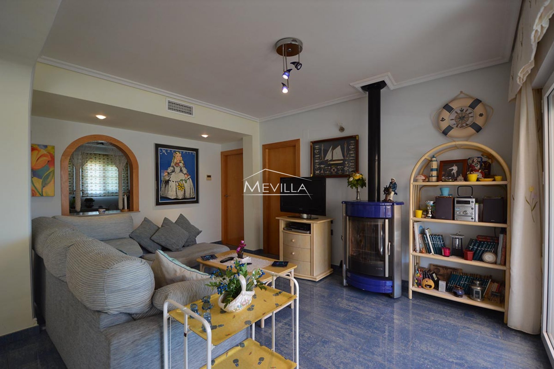 The living room