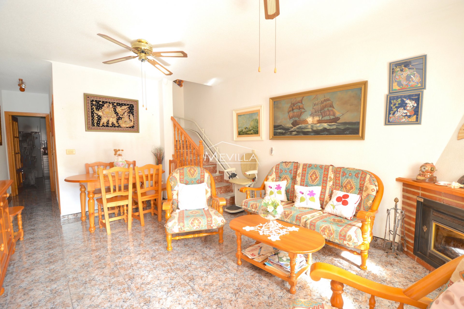 The living room