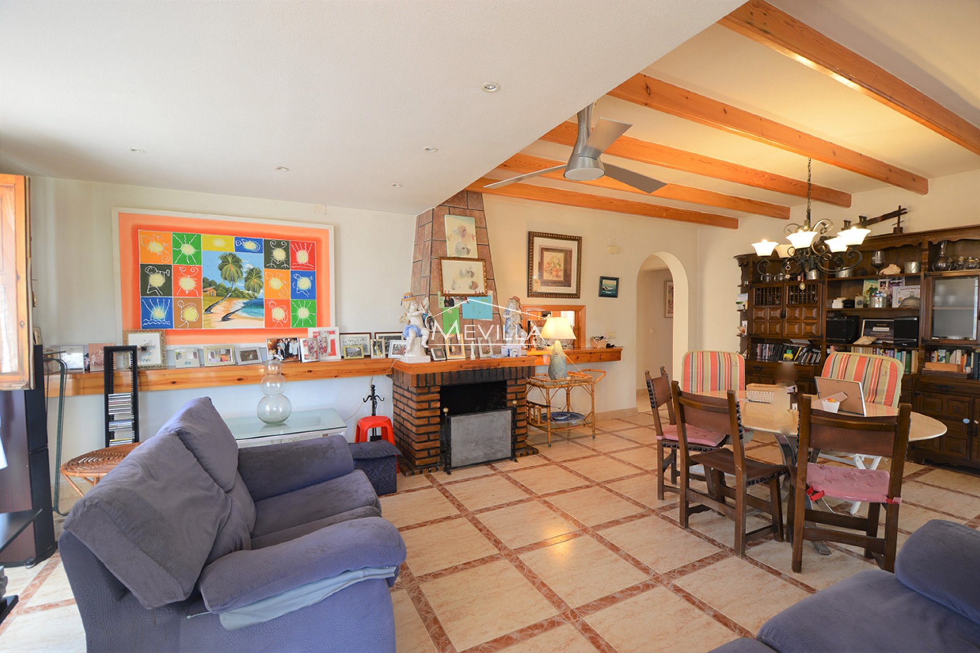 The living room
