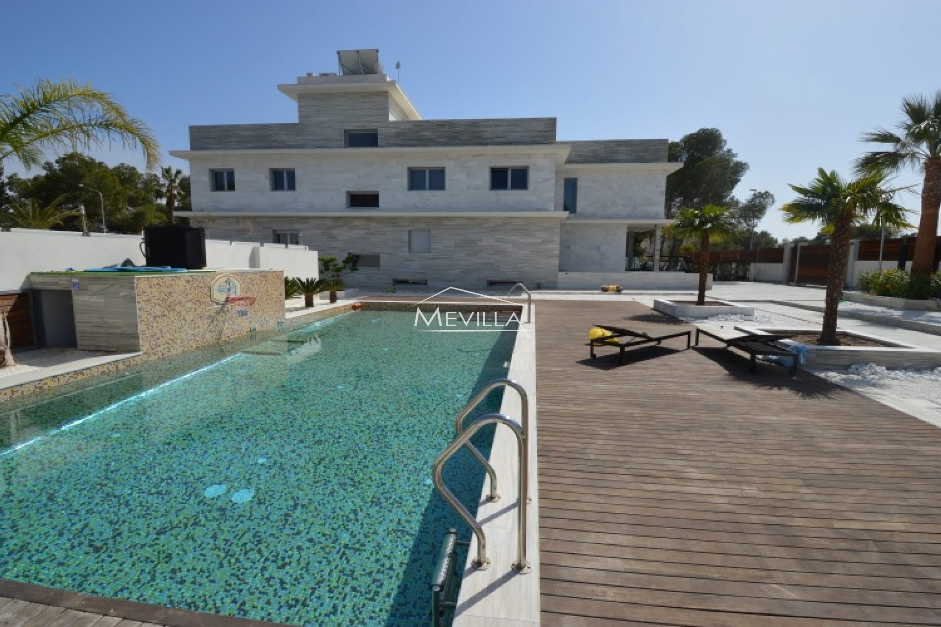 The swimming pool 