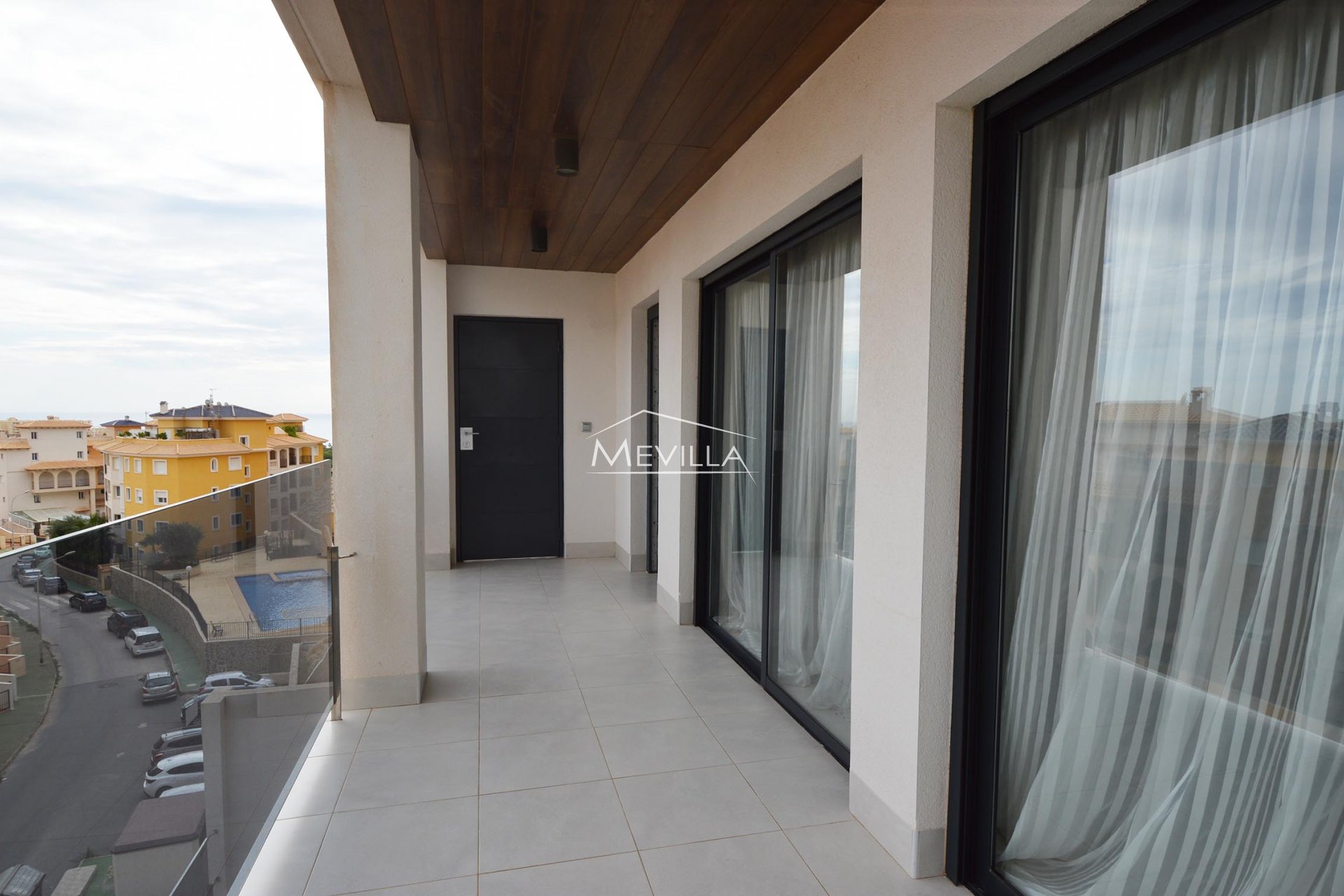 The terrace