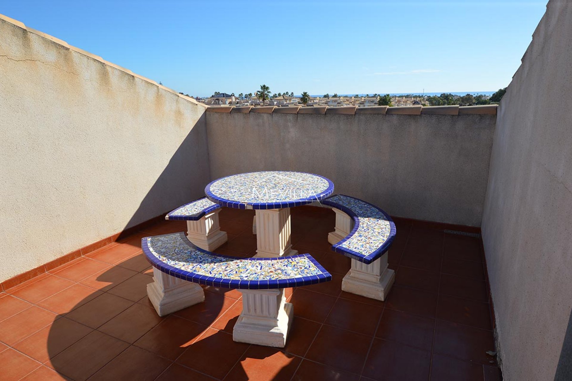 The terrace