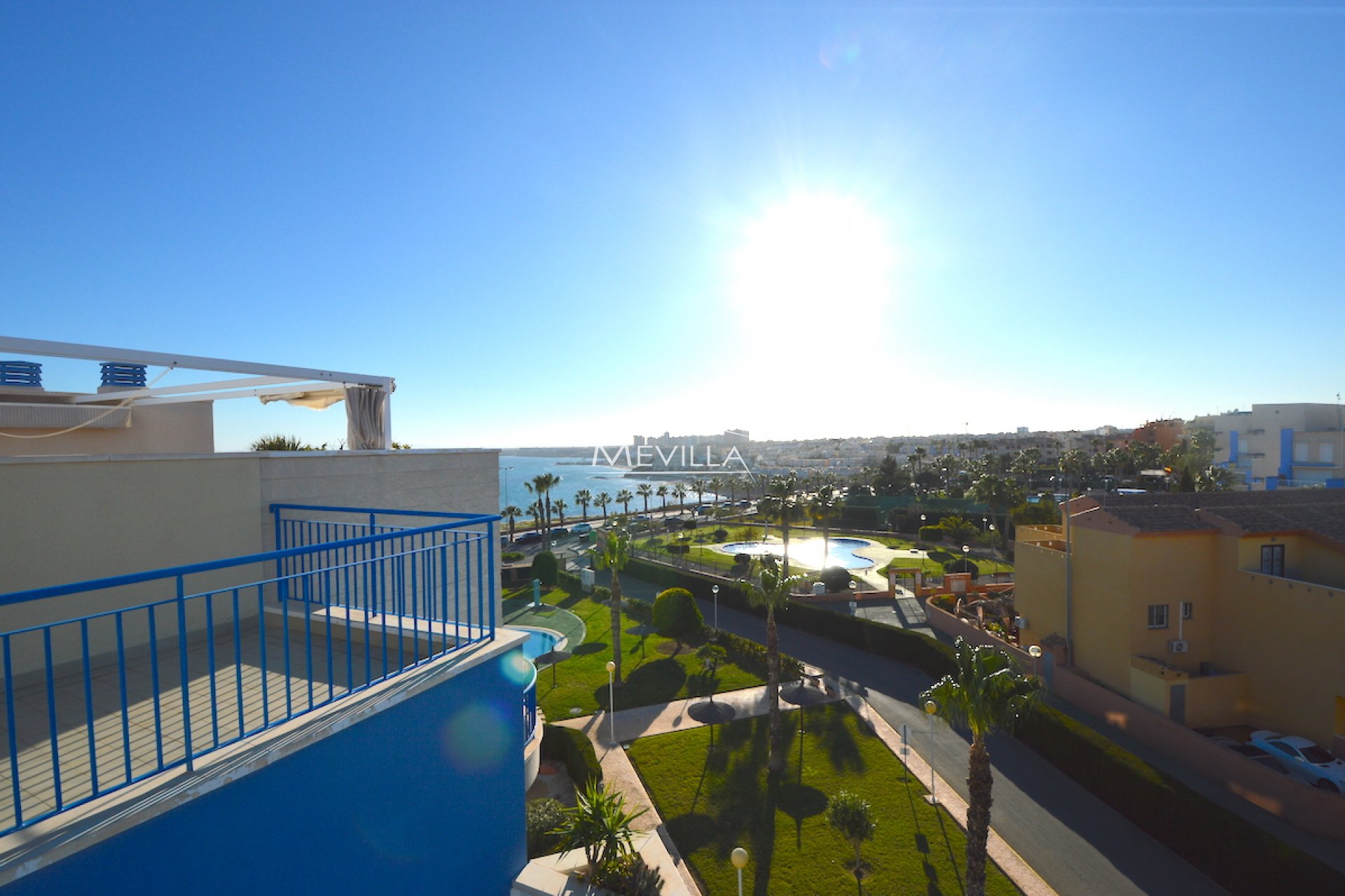 The view from terrace