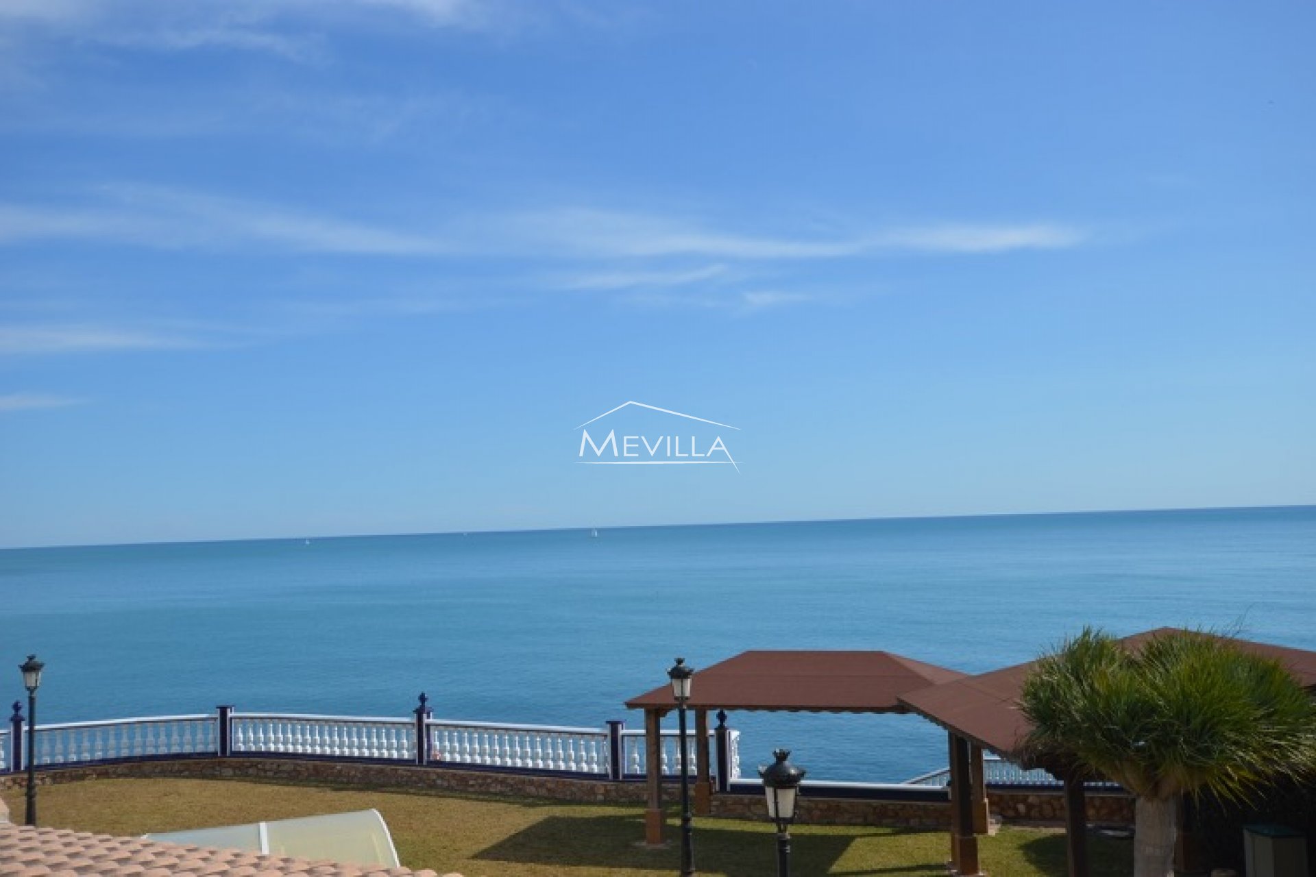 The view from villa 