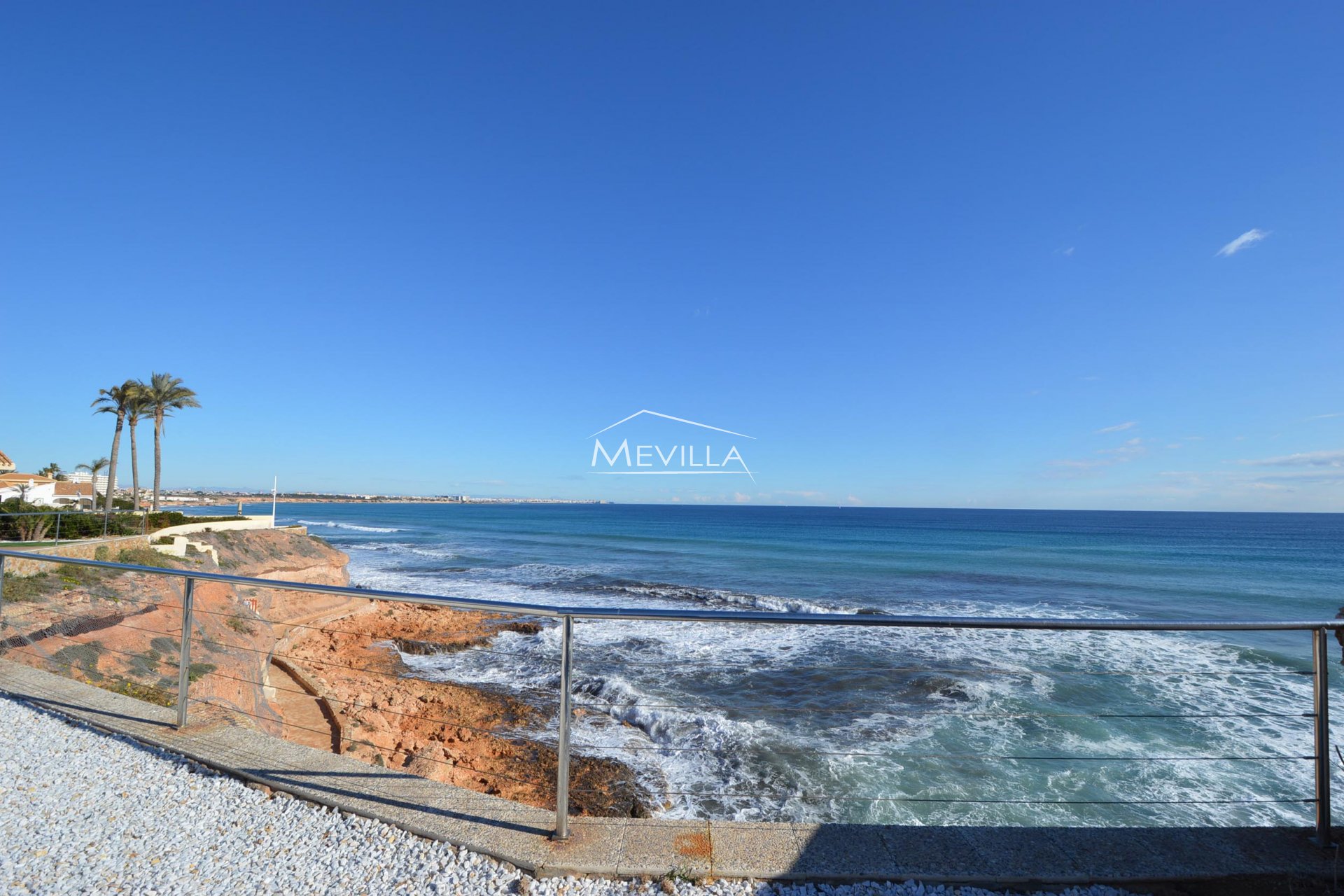 The view from villa 