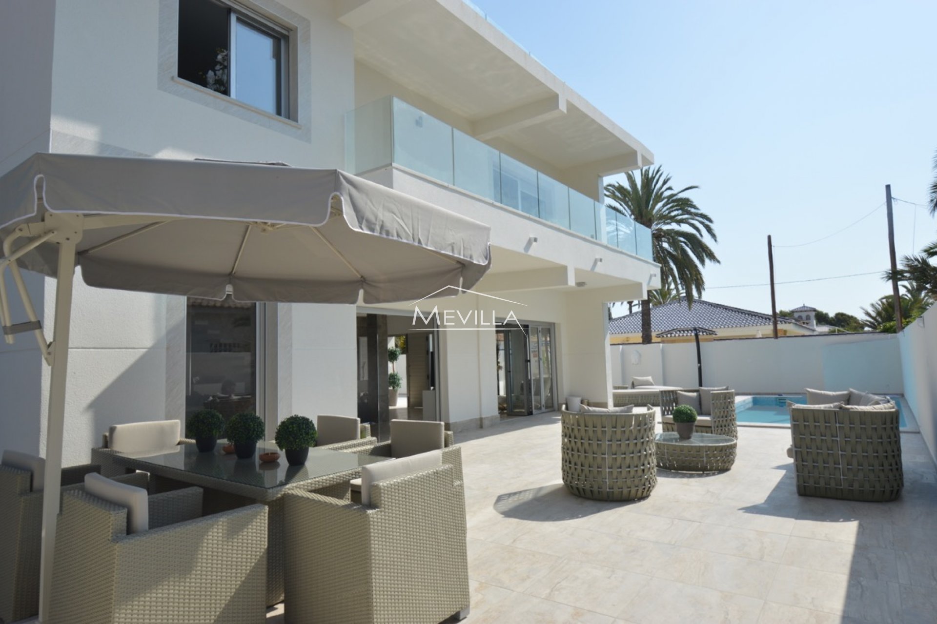 The villa in Cabo Roig 