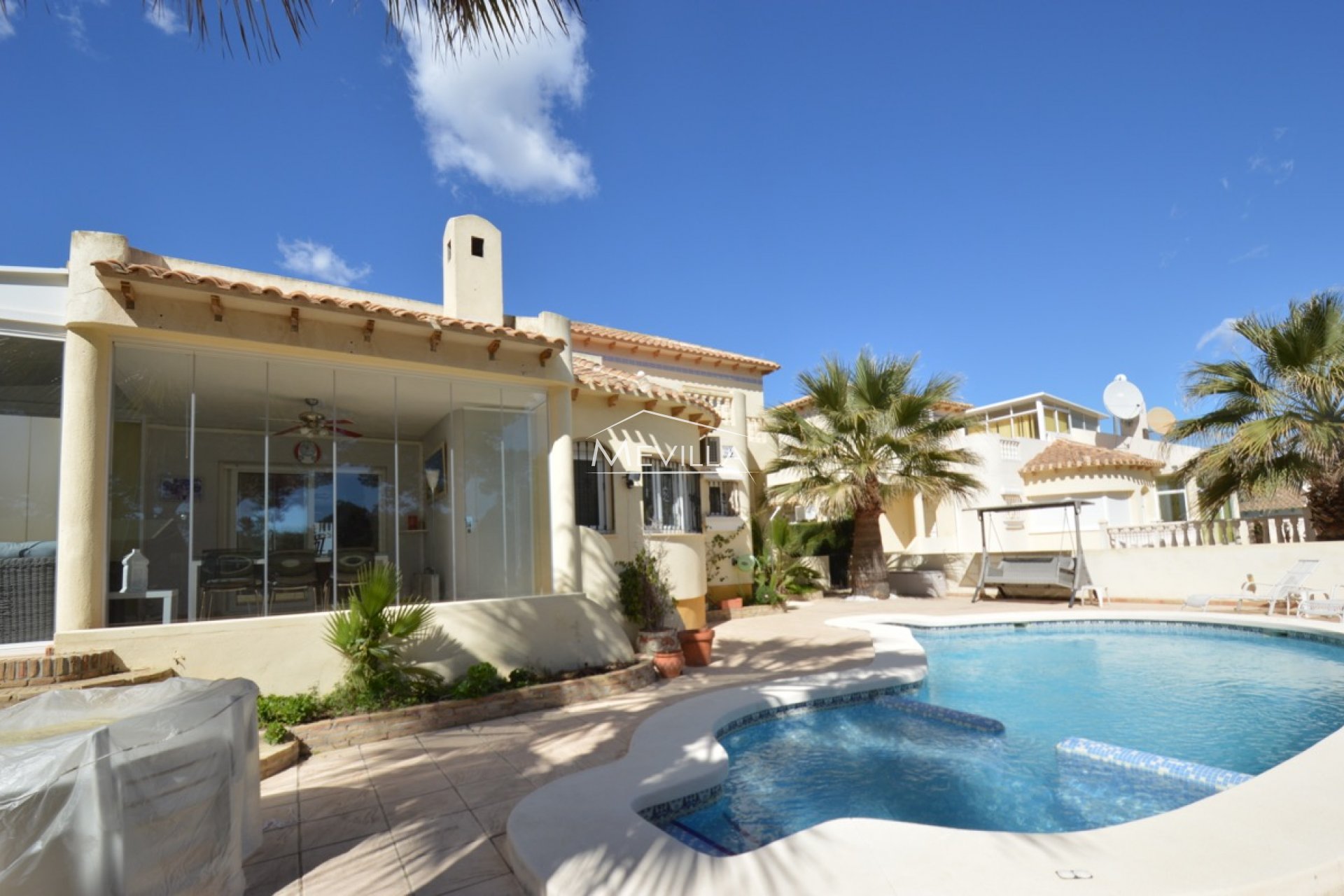 The villa