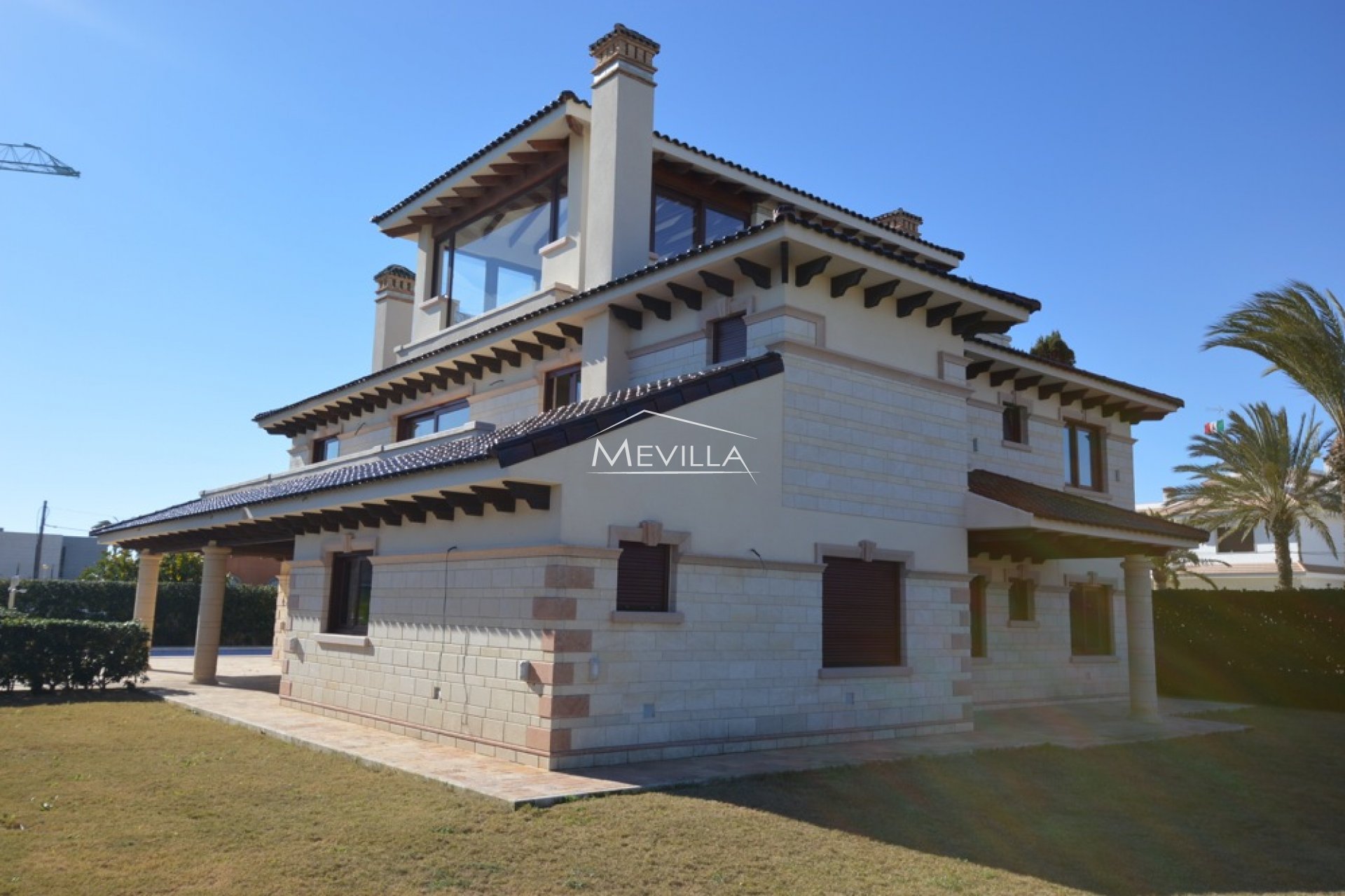 The villa