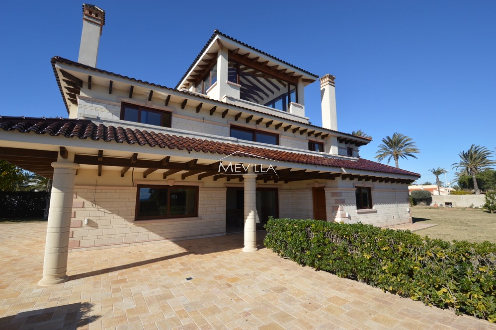 The villa