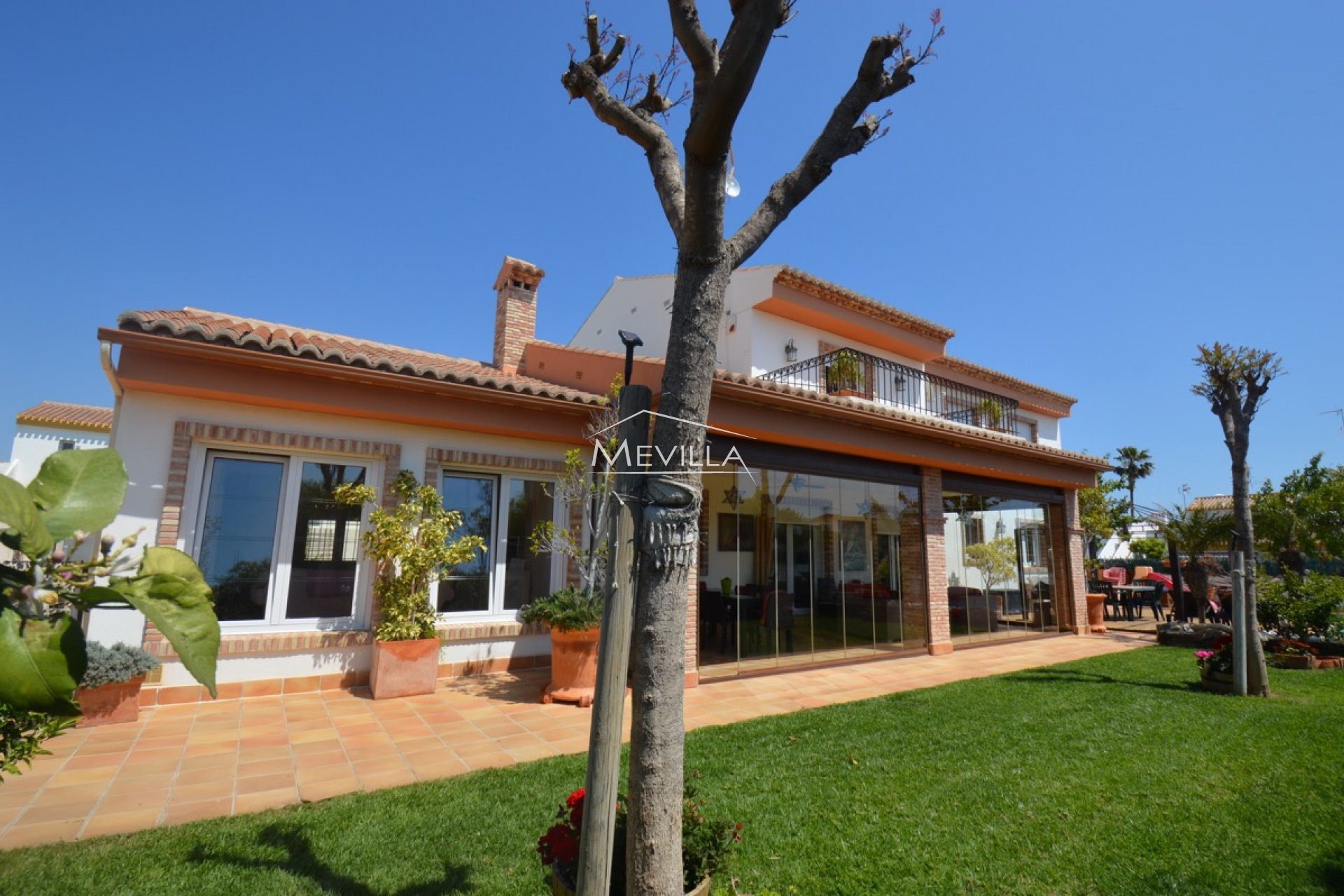 The villa