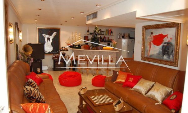 The living room 