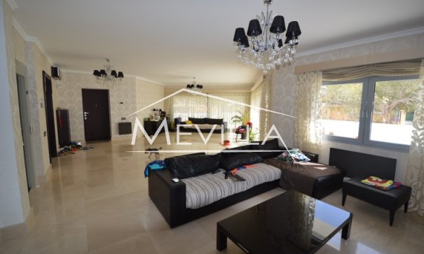 The living room 