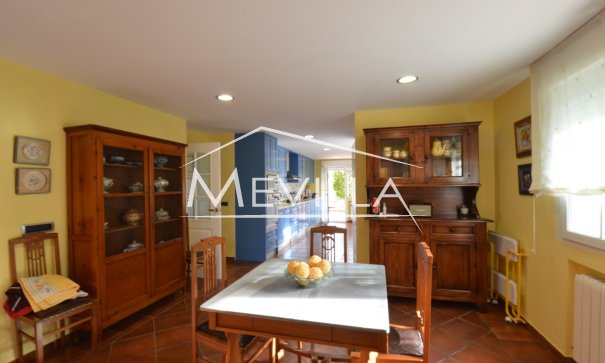 The dinning room