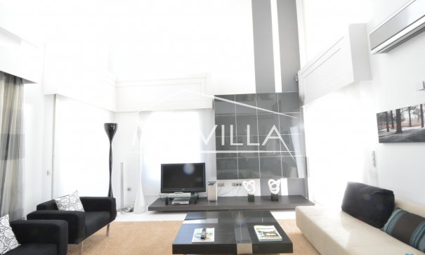 The living room 