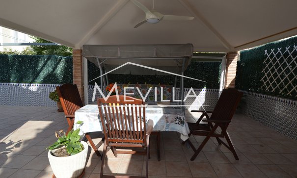 The covered terrace