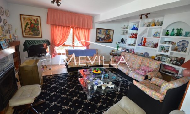 The living room 