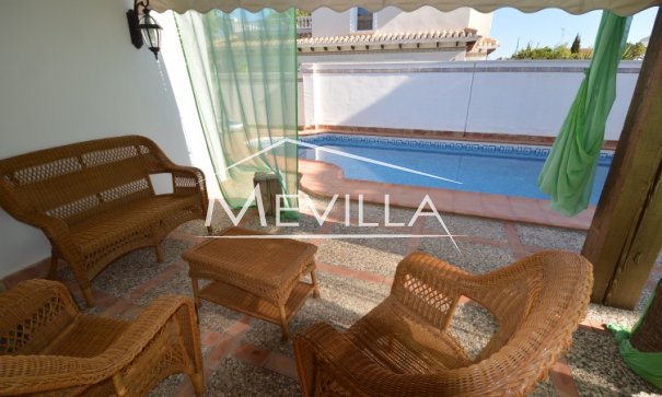 La terraza cubierta